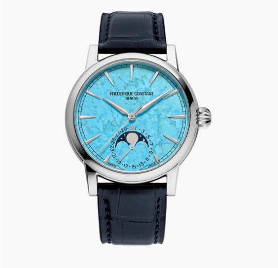 Orologio Frederique Constant Uomo Manufacture Classic Moonphase Date in Acciaio FC-716TU3H6 - FC-716TU3H6